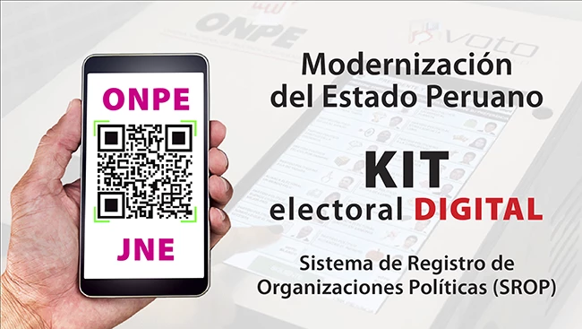 JNE: El Kit Electoral Digital – Modernización del Estado Peruano